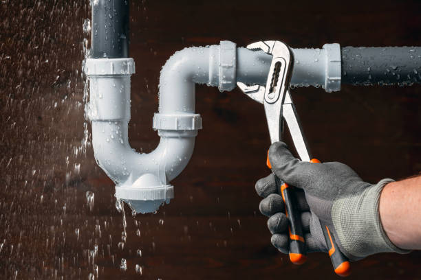 Professional Drain Cleaning technician working in Grover, NC